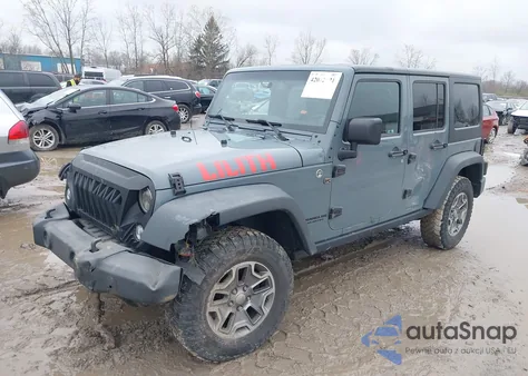 2014 Jeep Wrangler Unlimited Rubicon z USA, uszkodzony, nr VIN 1C4BJWFG6EL293762